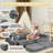 10pcs Modular Kids Play Sofa Couch – Multifunctional Foam Cushions For Playrooms, Convertible Floor Furniture For Boys And Girls-1355375723