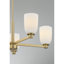 Lustre 5 lumières en laiton noble Aldegonde-129437295