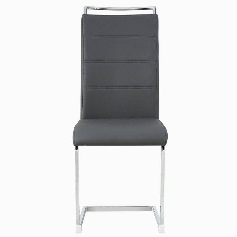 Chaise d'appoint en similicuir