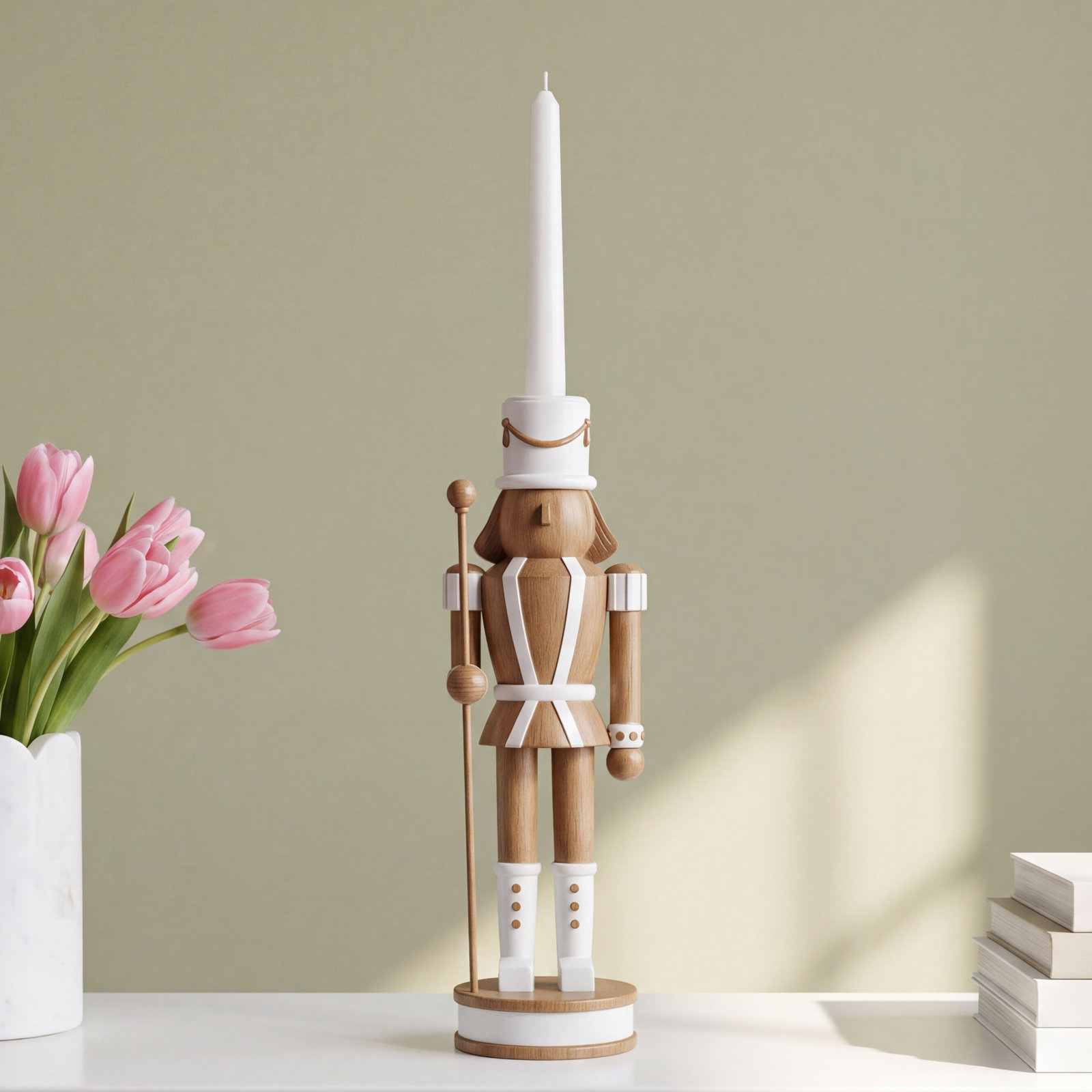 Fernie Nutcracker Taper Candle Holder