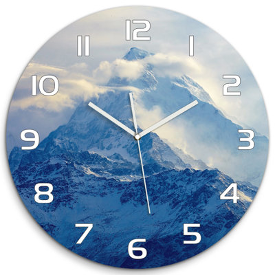 Jerrin Glass Wall Clock