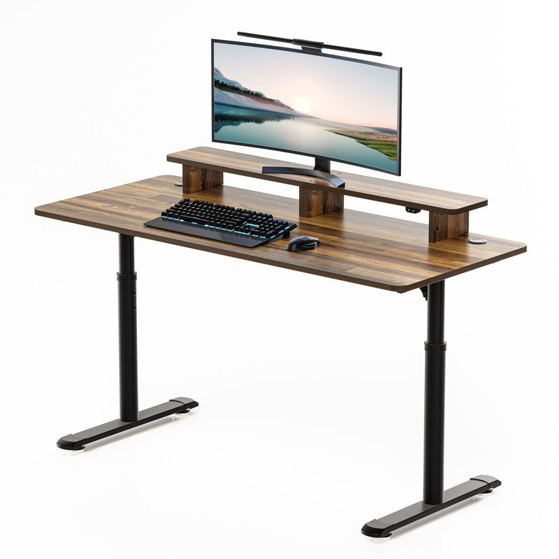 Kathreen Adjustable Metal Base Computer Desk