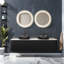 Meuble-lavabo moderne (avec meuble-lavabo et lavabo) avec rangement