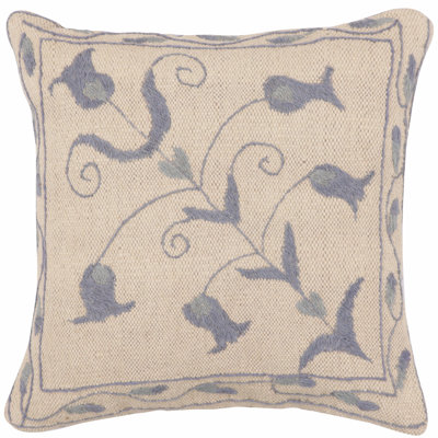 100% Wool Throw Square Pillow Cover & Insert
