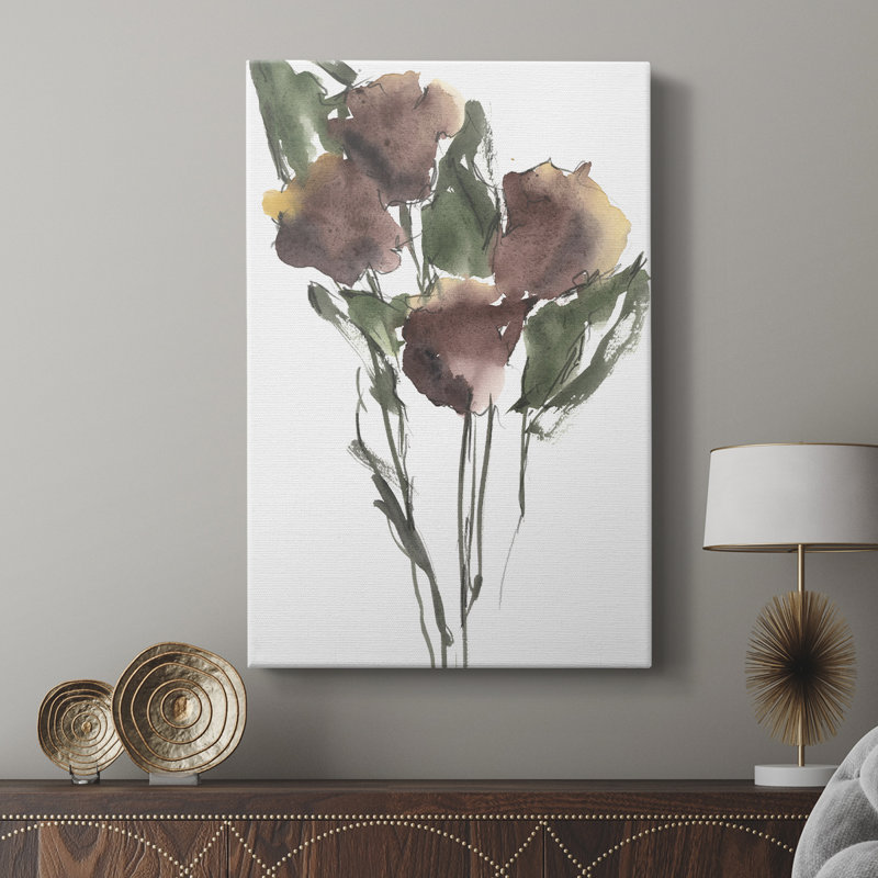 Growing Wild I -Custom Wrapped Gallery Cavas, 60" H x 40" W