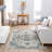 Helen Blue Floral Ornamental Medallion Area Rug-8024325