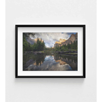 Yosemite Valley Reflections - Nature Landscape, reproduction de photo