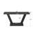 Vintage Distressed 60 Inch Wood Entryway Bench With 2-Tier Storage Cabinet, Rustic Antique Black | Gift Idea-148064844