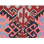 Turkish Wool Southwestern Area Rug in Peach