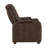 Vegan Leather Power Recliner with Hidden Storage, Cup Holders and Ambient Lighting-125361275