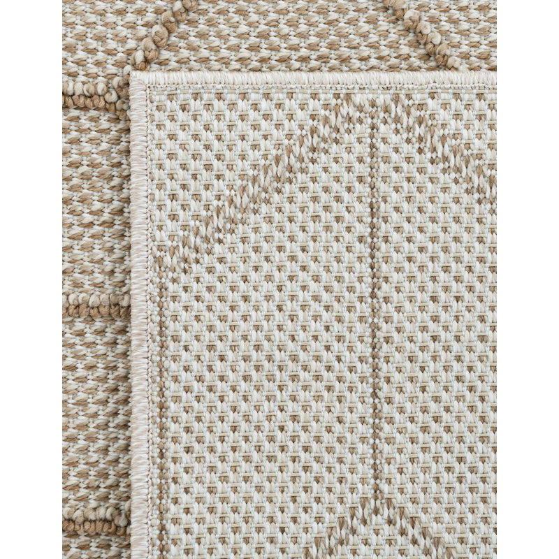 Tapis d'extérieur à treillis, Rectangle 10 pi x 14 pi 1 po