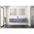 Double Bath Vanity, with Carrara Marble Top (NO SINK)