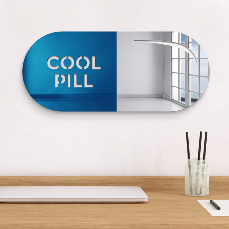 Cool Pill Acrylic Wall Decor