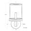 Adria 1 - Light Candle Wall Light-79008887
