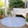 Myqueal Washable Floral Indoor / Outdoor Rug