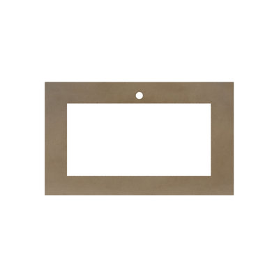 Trough 36.5" Single Bathroom Vanity Top