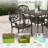 Leasure 4 - Person Patio Dining Set with Square Table
