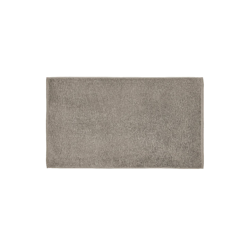 TUYO Organic Cotton Bathmat - Square - Satellite (taupe/med grey)