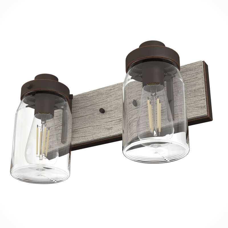 Devon 2 - Light Dimmable Vanity Light, Onyx Bengal