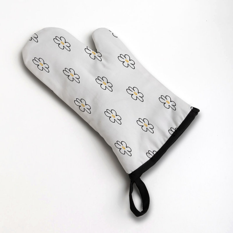 Bumble Bee Charm Oven Mitt Cotton Twill
