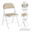 Rhena Metal Office Folding Chairs Single Folding Chair-374212881