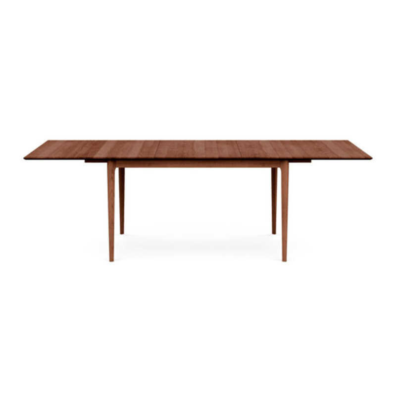 Sarah Four Leg Extension Table, Cognac Cherry, 66" L x 42" W