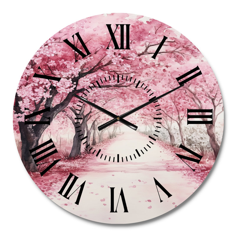 Horloge murale Blossom Tree Lane, Petit