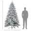 Arbre de Noël artificiel enneigé-1149256280