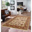Baku Hand Knotted Wool Oriental Area Rug in Ivory/Red