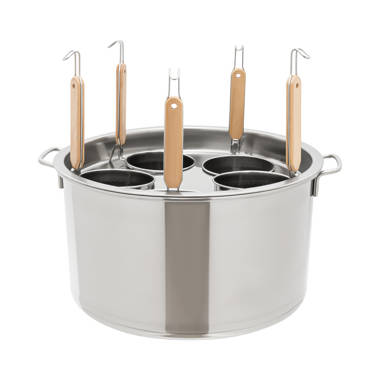 Portable Electric Hot Pot with Foldable Handleswhite/Green SUNYOU Finish: Green
