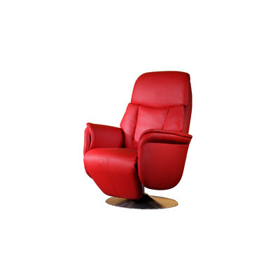 Tyshawn Leather Swivel Power Recliner