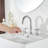 8 In. Widespread Double-Handle High-Arc Bathroom Faucet-103550090