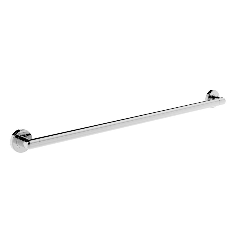 Kubic Grab Bar, Polished Chrome, 36" W