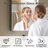30" Single Bathroom Vanity Set With Resin Sink Top, 20" Medicine Cabinet With Mirrors, Faucet And Drain-728611234