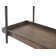 Nikole 42" Wide Industrial Rustic Solid Wood Metal Rectangular Coffee Table With 1 Shelf