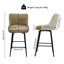 Bar Stools Upholstered Counter Height Bar Stools With Lion Knocker Breakfast Swivel Bar Chairs For Kitchen Island-561477455