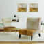 Fauteuil de chambre rembourré Amber Modern Horizon - Mid-Century