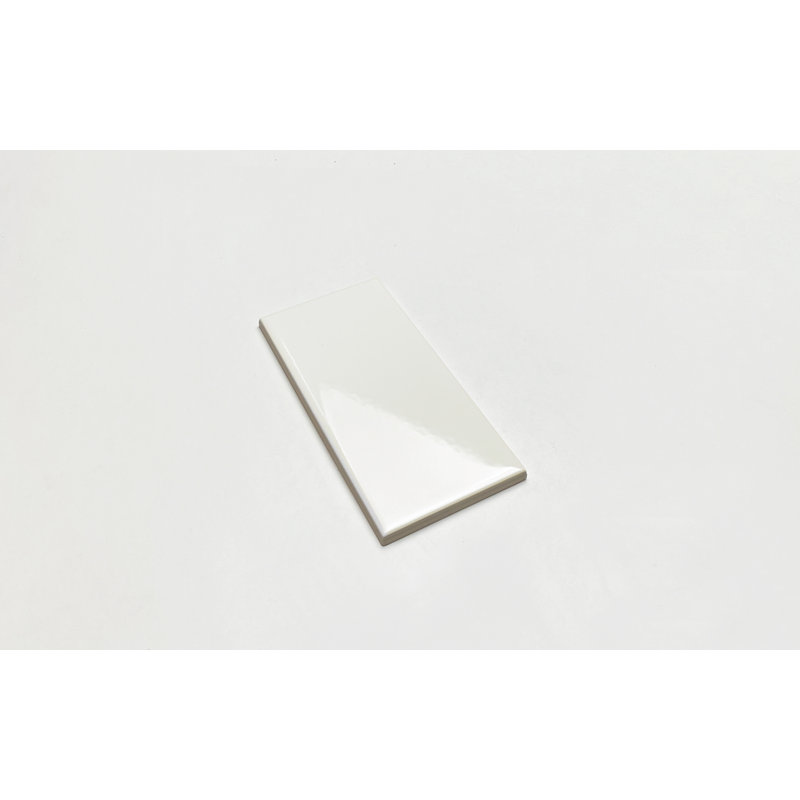 Carreau de céramique 3 "x 6" Hudson, Biscuit brillant