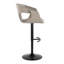 Tabouret de bar contemporain réglable