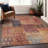 Premium Machine Washable Prisco Red Rug-565732261