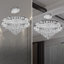 Lustre en cristal 32 po Enzie D