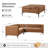 Brinna 2-Piece Faux Leather Living Room Set