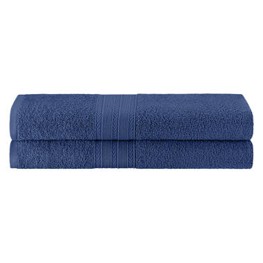  RALPH LAUREN Wescott 6 Piece Bath Towel Set - 100% Cotton, Club  Navy Blue , Assorted : Home & Kitchen