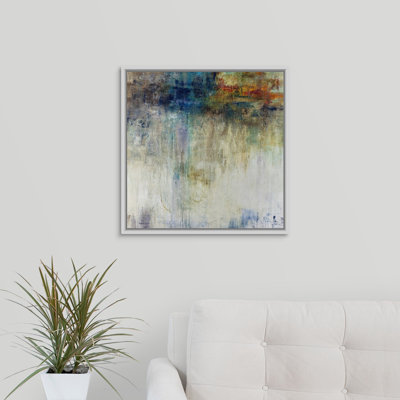 « crépuscule point », peinture sur toile