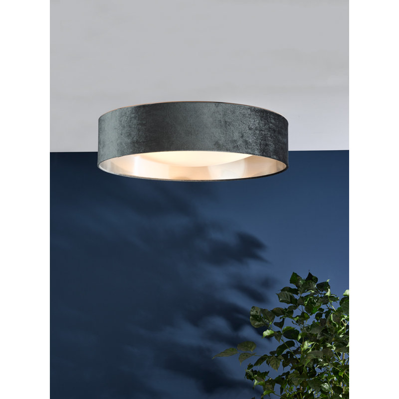 Analiha Plastic Flush Mount, Grey