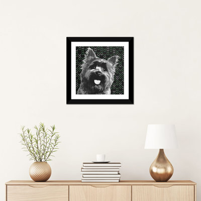 « yorkie », impression sur toile