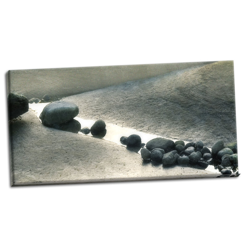 « pebbles i », reproduction de photo sur toile tendue