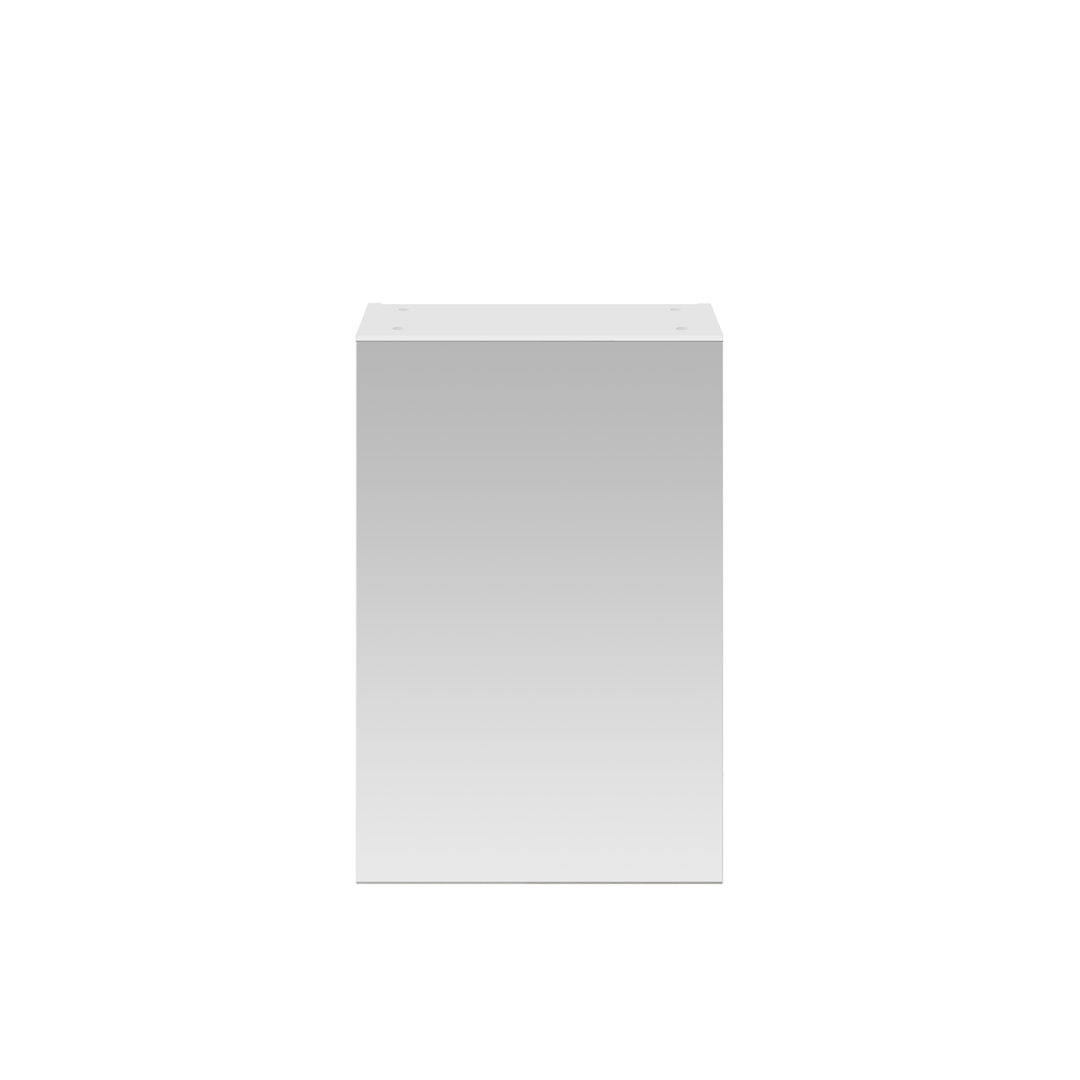 Fusion 450mm W 715mm H Surface Framed Medicine Cabinet Mirror 1 Adjustable