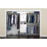Système d'organisation pour garde-robe avec tiroirs et portes l 84 po à l 120 po SuiteSymphony