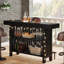 Unité de bar 63 po Modern Black